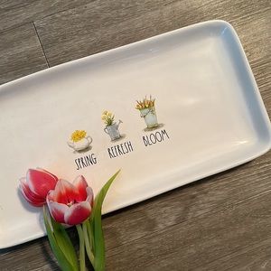 Rae Dunn - Spring Refresh Bloom Ceramic Serving Tray